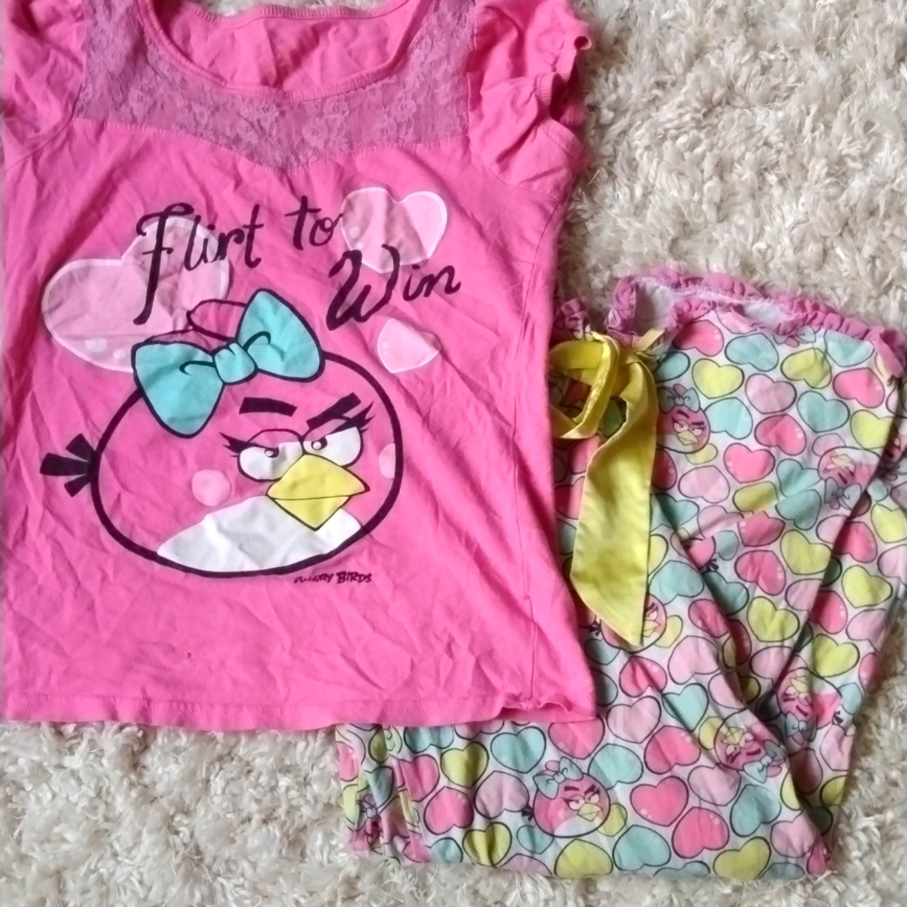 Angry birds pajama set